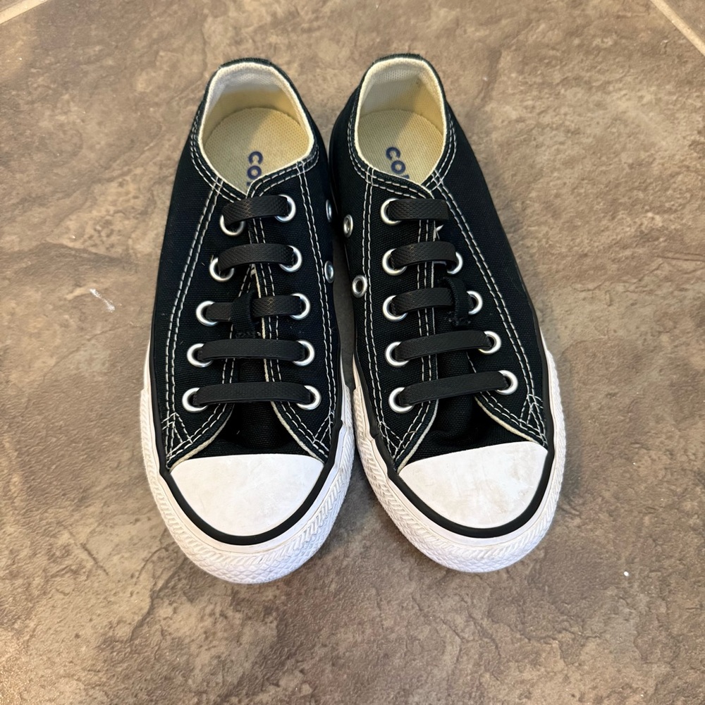Converse Black and White Kids Sneakers